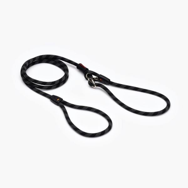 EzyDog Luca Slip Lead in Black
