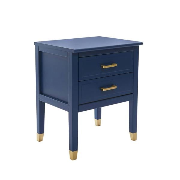 Palazzi 2 Drawer Bedside Blue H61 W50 D40cm