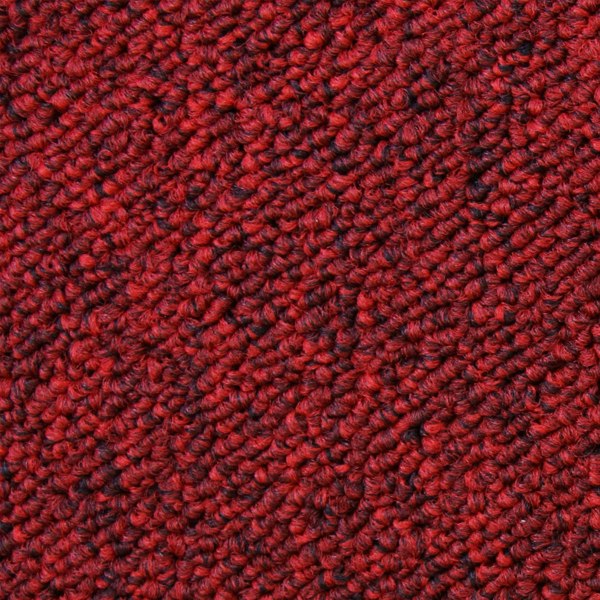 20 x Carpet Tiles 5m2 - Scarlet Red