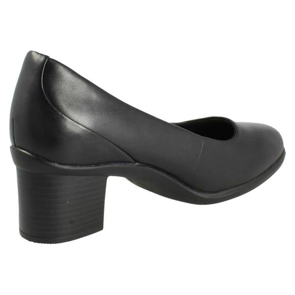 Clarks Ladies Clarks Court Shoes - Shaya Poppy