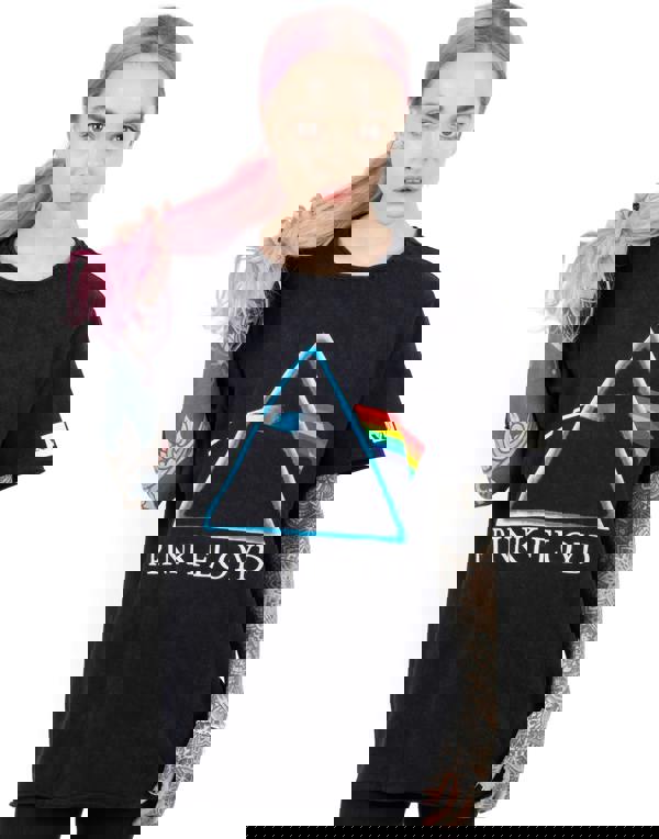 Pink Floyd Unisex Black Album Logo Short Sleeved T-Shirt