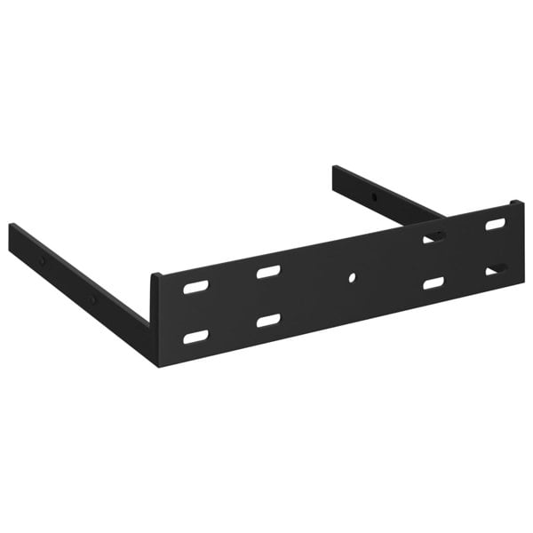 Berkfield Floating Corner Shelf Oak 25x25x3.8 cm MDF