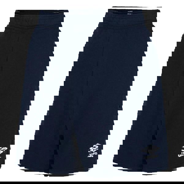 Umbro Womens Club Leisure Shorts - Navy/White