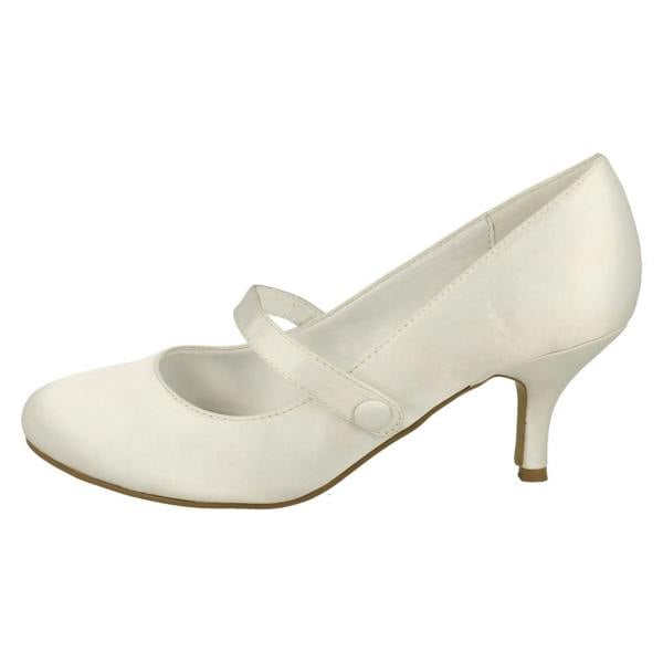 Anne Michelle Ladies Anne Michelle Low Heel Wedding Shoes