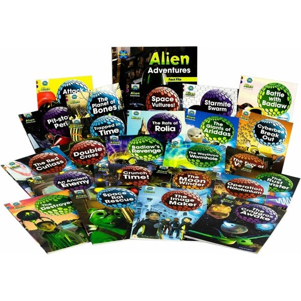 Oxford University Press Project X Alien Adventures Series 2 Collection 25 Books Set