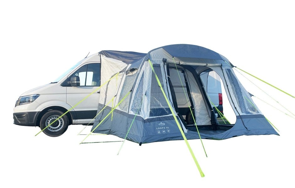 Loopo Breeze® XL v2 Motorhome Awning by OLPRO on a white background