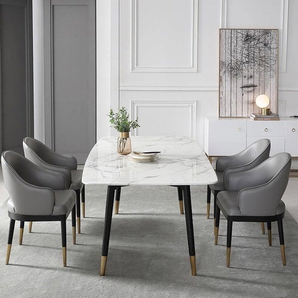 Malvern Dining Table, White-Weilai Concept-Weilai Concept