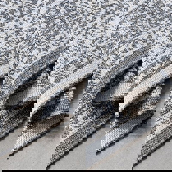 Meekly Indoor & Outdoor Reversible Grey Rug