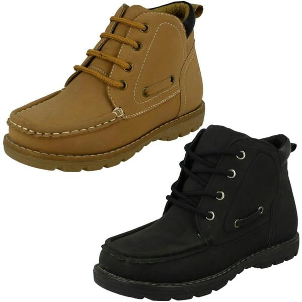 JC Dees Boys Jcdees Lace Up Casual Boots