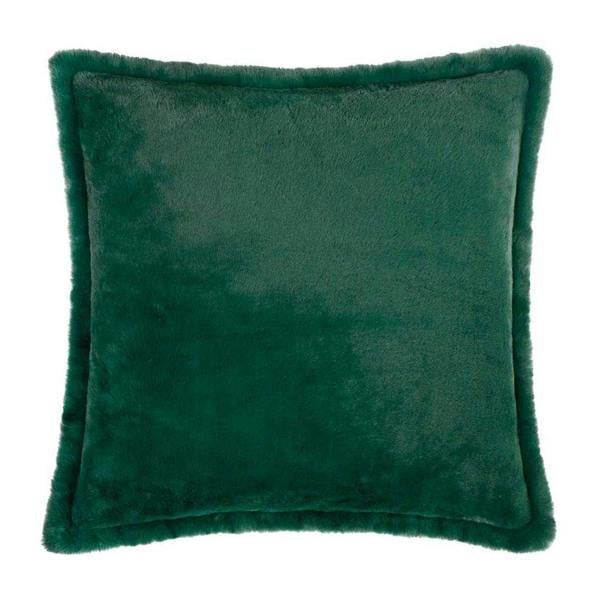 Furn Kallu Faux Fur Cushion Cover - Green - 