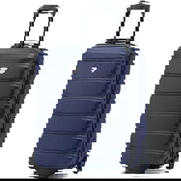 Flight Knight 45x36x20cm EasyJet Free Cabin Bag 2 Wheel Suitcase Hard Shell Carry On
