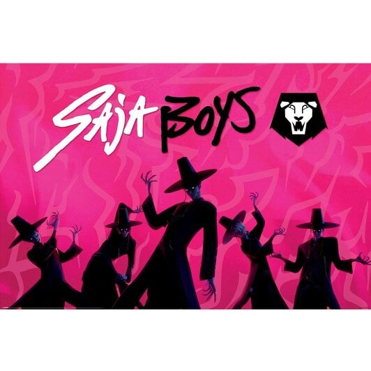 K-Pop Demon Hunters Idol Maxi Print - Pink/Black/White