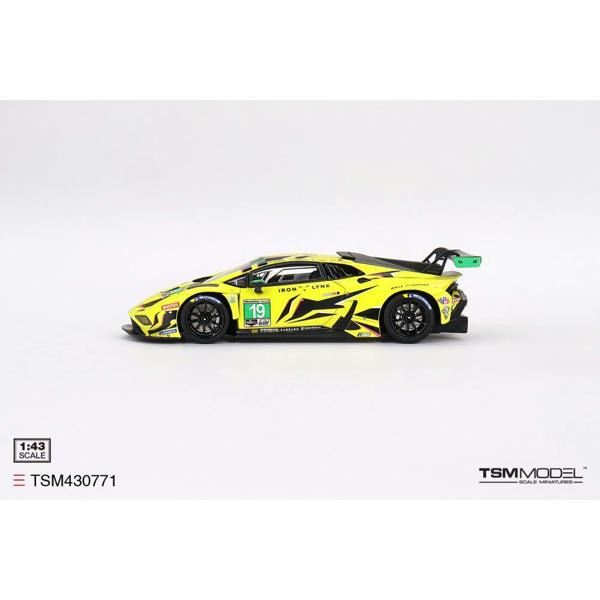 MCSlots Lamborghini Huracan GT3 EVO2 #19 Iron Lynx 2023 IMSA Daytona 24Hrs 1:43 Scale TSM430771