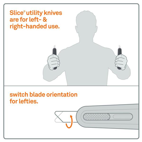 Slice Auto-Retractable Utility Knife Features - DaltonSafety
