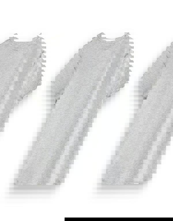 Marvel Unisex Kids Grey Front Logo Print Short Sleeved T-Shirt