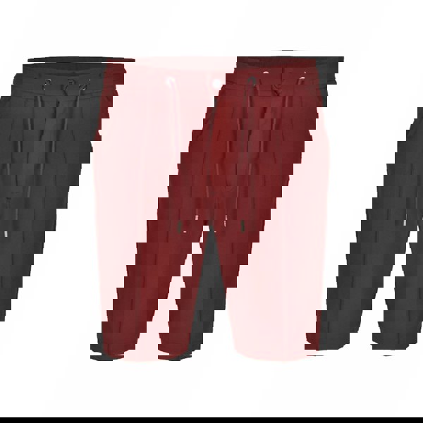 David WeJ Ashford Relaxed Drawstring Shorts - Burgundy