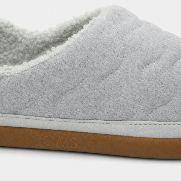 Toms EZRA Full Slippers   in  Grey