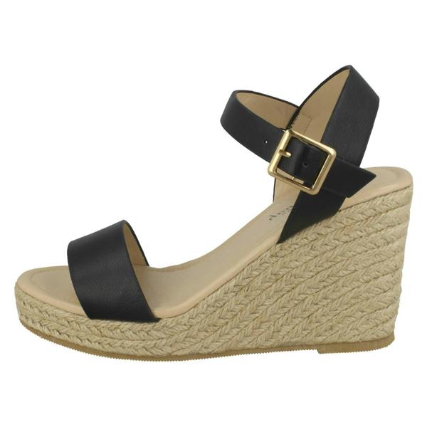 Savannah Ladies Savannah High Rope Wedge Sandals F10888