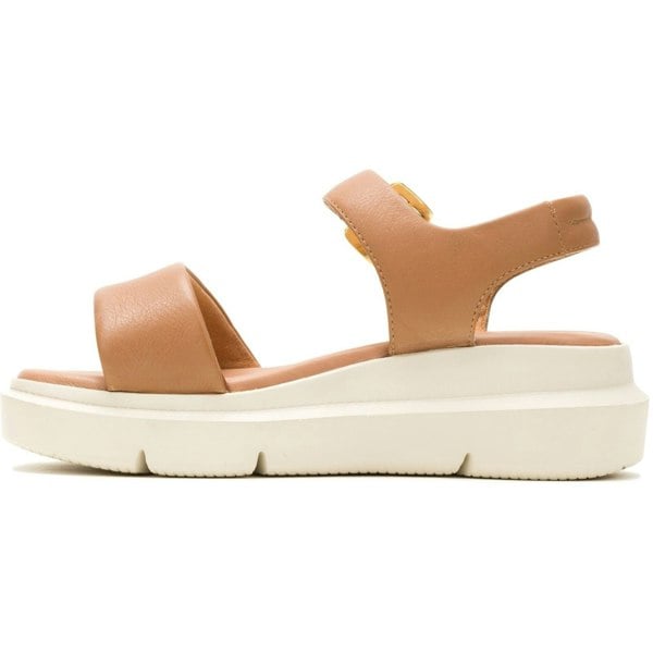 Hush Puppies Uplift Leather Women's Tan Sandals
