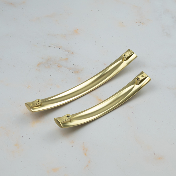 Handle & Home Brushed Brass Bow Cabinet Handle