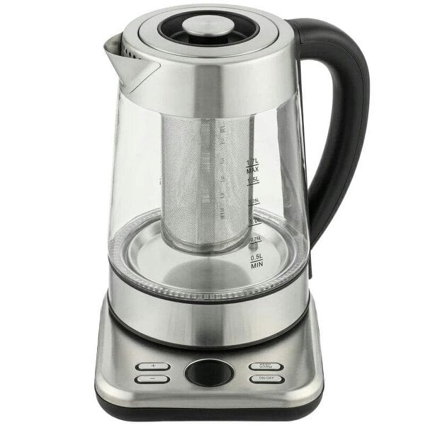 Bobobiy Electric Kettle, 1.7L Fast Boil 3KW Water Kettle with UK Strix Thermostat, Tea Infuser, Keep Warm Function