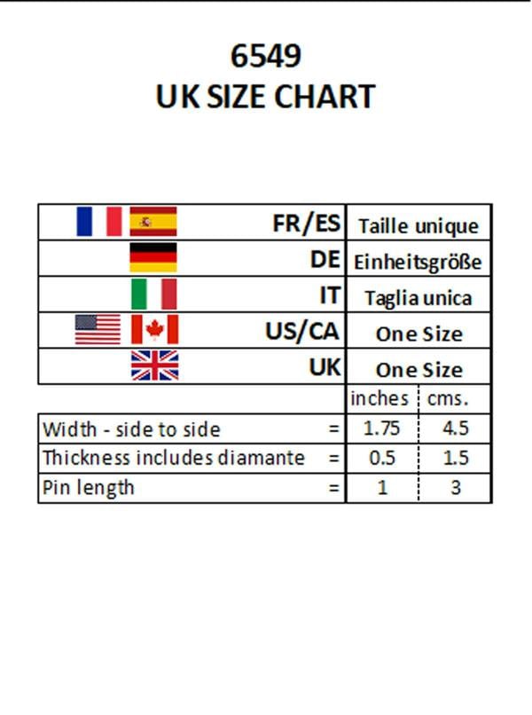 Paulo Due Large Petal Coloured Brooch