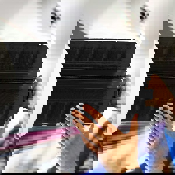 Flight Knight 56x36x23cm Virgin Max. Size Cabin case carry on suitcase