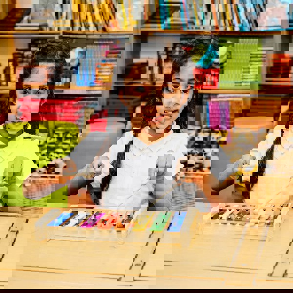 A-Star 8 Note Glockenspiel - Coloured Keys