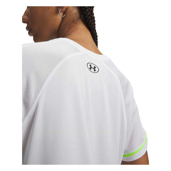 Under Armour Womens/Ladies Logo Boxy T-Shirt - White/Black - 
