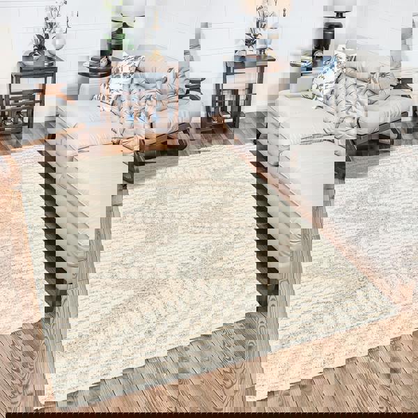 Livabliss Urban Shag-Modern Beige Ivory Cream Soft Plush Pile Rug