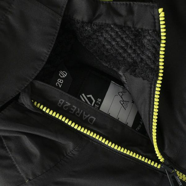 Dare 2B Childrens/Kids Piste Two Tone Ski Jacket - Wild Lime - 