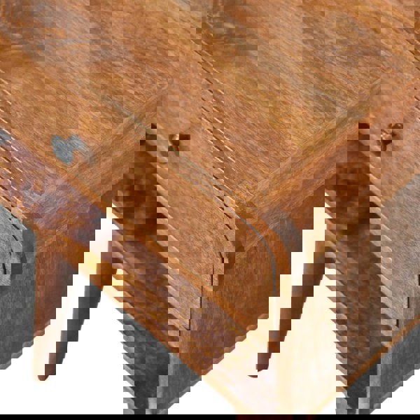 Artisan Furniture Avora Chestnut Nightstand with Drawer and open slot