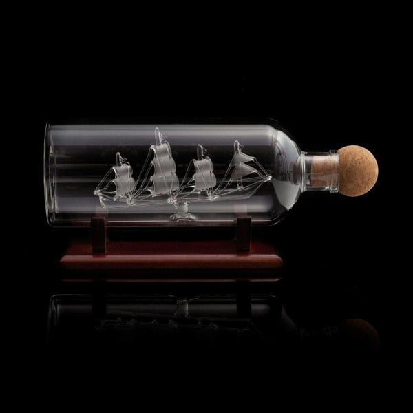 OLIPHANT Ship in a Bottle Decanter