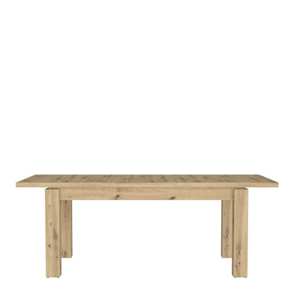 Wyld Haus Faro 8 Seater Extendable Artisan Oak Effect Dining Table