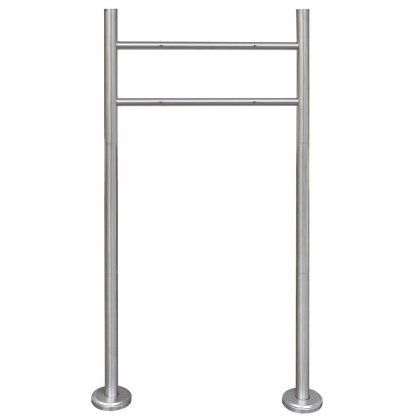 Berkfield Stainless Steel Stand for Mailbox