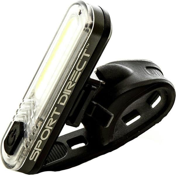Sport Direct 100 Lumens 10 x COB LEDs USB Rechargeable Front Bike Light