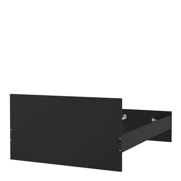 Wyld Haus Budapest 4ft6 Double Black Wooden Bed Frame