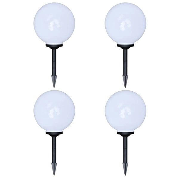 Berkfield Outdoor Pathway Lamps 4 pcs LED 30 cm with Ground Spike