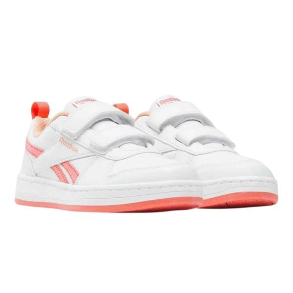 Reebok Childrens/Kids Royal Prime 2 Trainers - White/Sunset - 