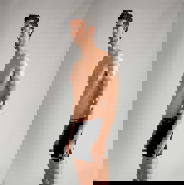 Ted Baker Ted Baker 3-Pack Cotton Boxer Briefs Mens Boxer Briefs Heather Grey/Kinsel Red/Black