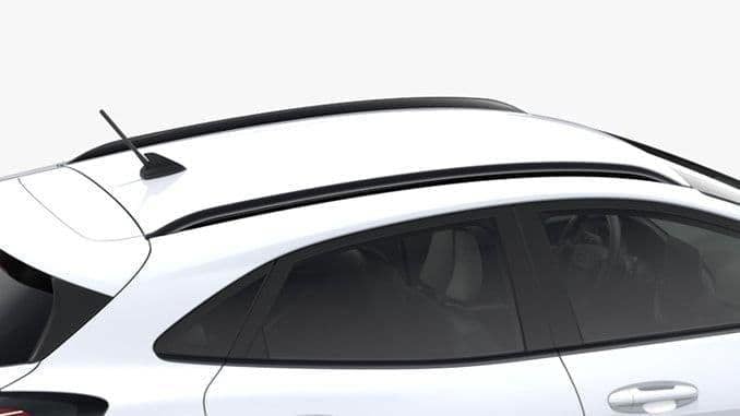 Green Valley Aerodynamic Roof Rack Bars fits Omoda 7, 2025+ on Flush Rails, Aluminium
