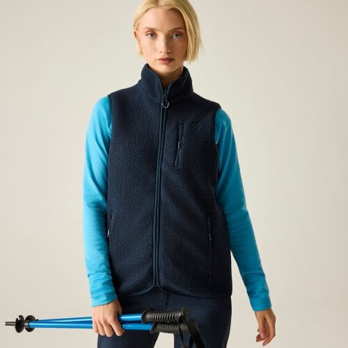 Dare 2B Womens Excursion Fleece Body Warmer - Navy