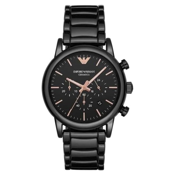 Emporio Armani AR1509 Dark Silver Watch