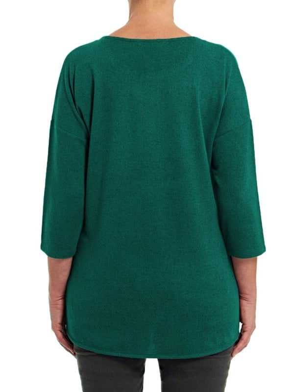 PennyPlain Cross Over Hem Tunic - Dragonfly