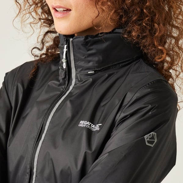 Regatta Corinne IV Waterproof Packaway Women's Jacket - Black