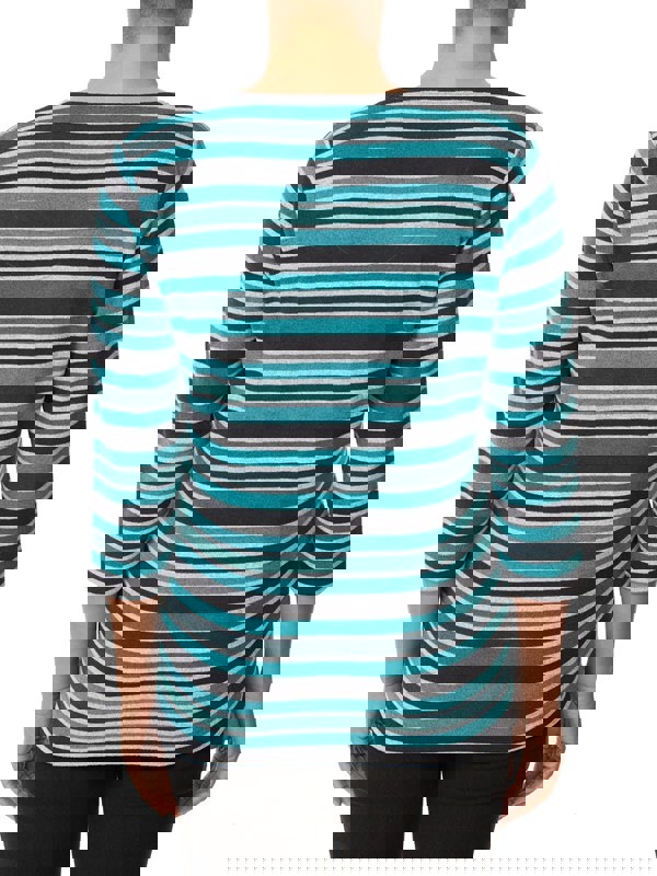 PennyPlain Striped Top - Peacock