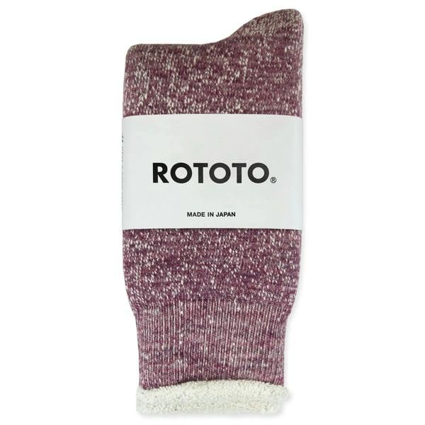 ROTOTO Double Face Merino Wool Crew Socks