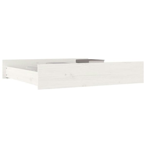 Berkfield Bed Drawers 2 pcs White Solid Wood Pine