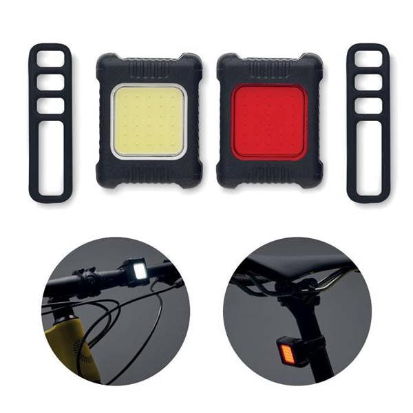 MidOcean Blight Front Bike Lights Set (Pack of 2) - Black - 
