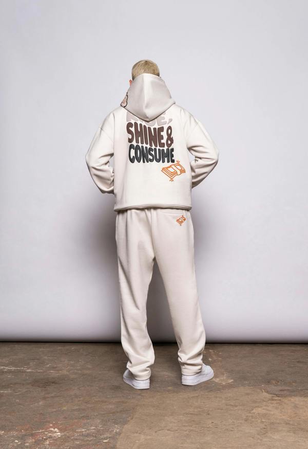 Fresh Couture Rise Jogger - Ecru